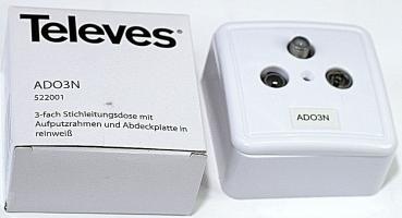 Televes - SAT-Antennensteckdose / 950 - 2150 Mhz